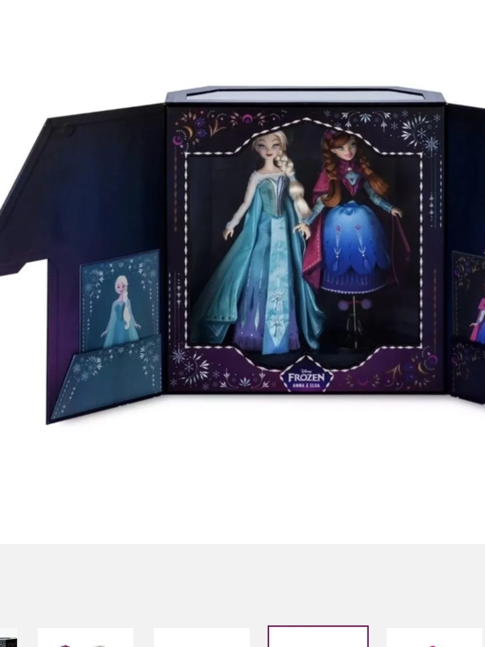 Disney Anna & Elsa Limited Edition Collector Doll Set By Brittney Lee NIB